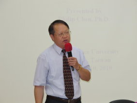 陳君儀博士演講實況